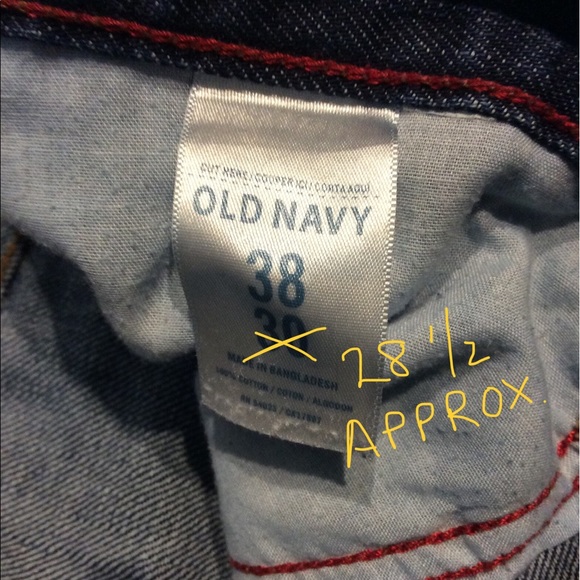 Old Navy Slim Fash denim dark wash - Picture 5 of 9